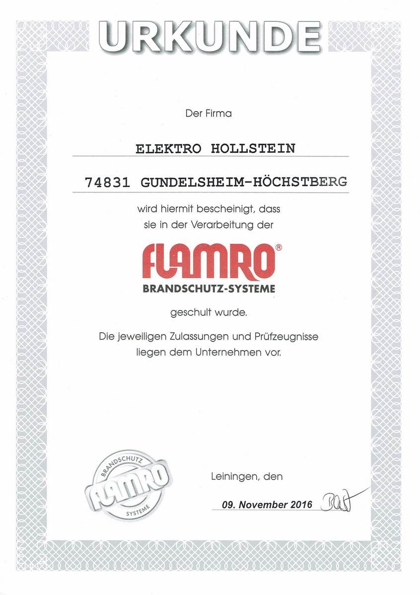 Flamro Brandschutz